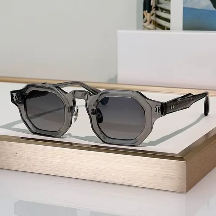 Lunettes de soleil cage à oiseaux pour hommes lunettes de soleil de luxe en acétate femmes Occhiali 