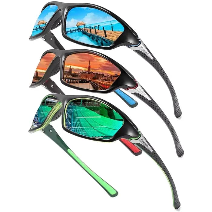 3PSC lunettes de soleil de pêche polarisées hommes femmes cyclisme conduite randonnée lunettes de so
