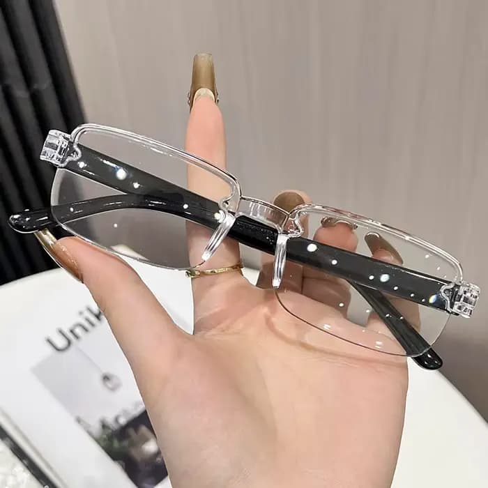 Lunettes de lecture intelligentes avec zoom, anti-lumière bleue, pour hommes et femmes, à mise au po