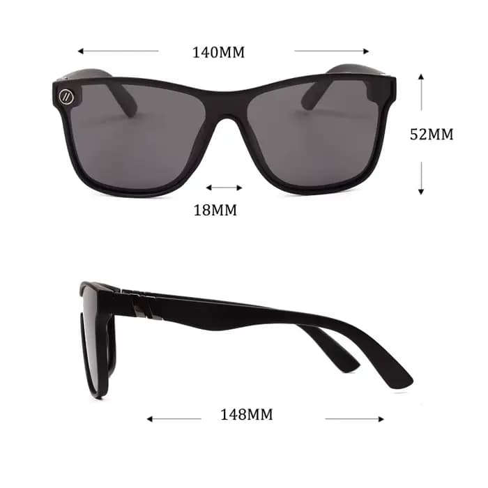 Mélangeurs lentilles jointes miroir lunettes de soleil hommes polarisés UV lentille lunettes Vintage