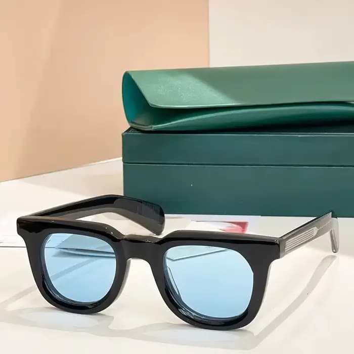 JMM VENDOME lunettes de soleil carrées épaisses en acétate faites à la main pour hommes et femmes ma