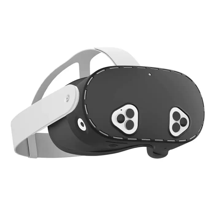 Housse de protection pour Meta Quest 3S, étui de protection anti-rayures, housse en Silicone étanche