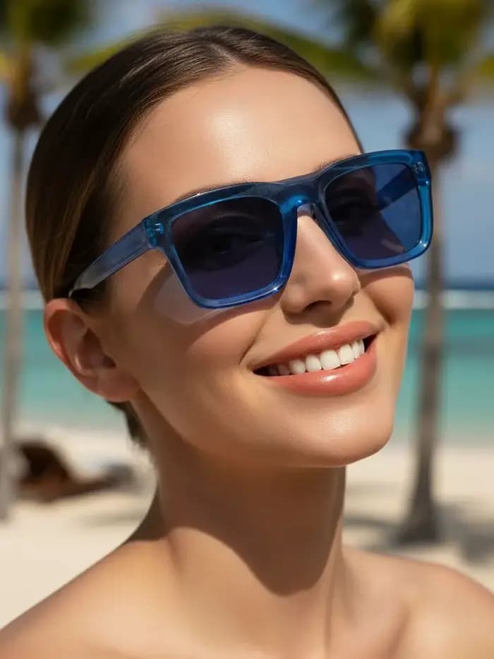Nouvelles Lunettes de Soleil Carrées de Luxe pour Femmes 2026 DML – Style Vintage, Haute Qualité, Ve