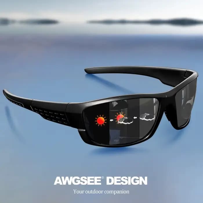 Lunettes de soleil de sport polarisées – UV400 de haute qualité pour la pêche, les voyages, la cours