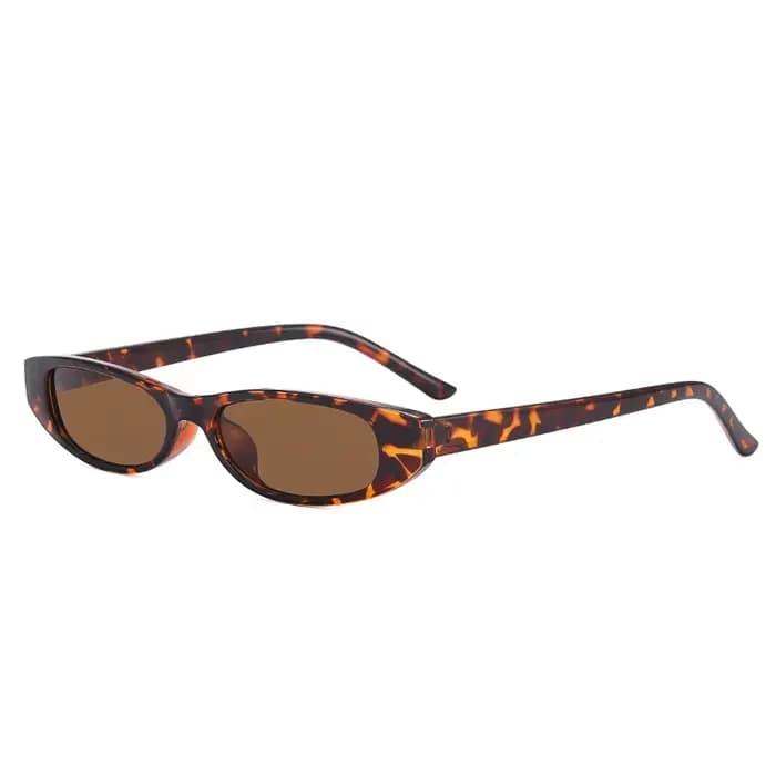 Lunettes de soleil œil de chat mignonnes à petite monture pour femmes, nouvelle mode, sexy, motif lé