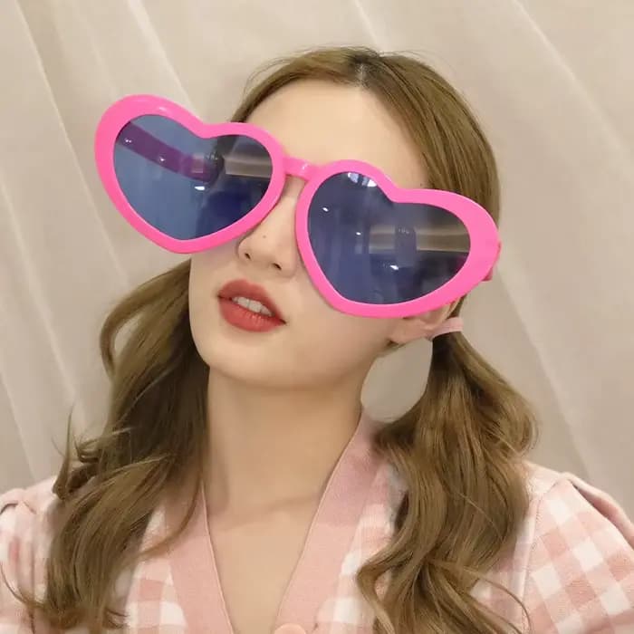 AngiBig-Lunettes de Soleil Respirantes, Grandes, Énormes, Nouveauté, Drôle, Bar, Noël, Carnaval, Omb