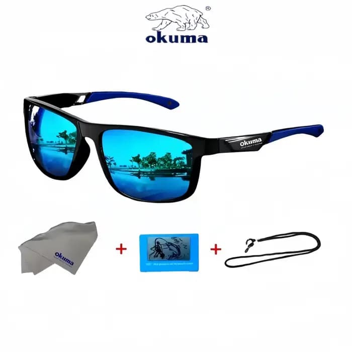 Lunettes polarisées Okum Fashion UV400, anti-UV, anti-éblouissement, lumière forte, adaptées au cycl