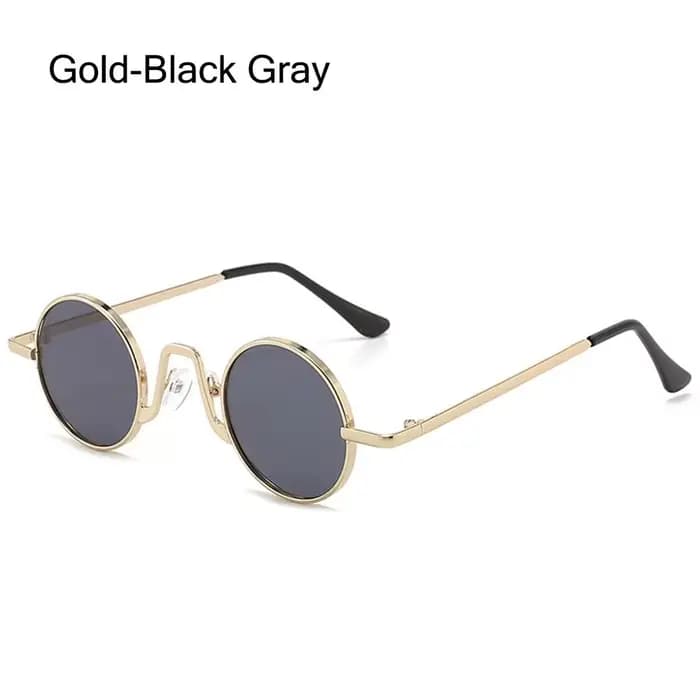 Petites Lunettes de Soleil Rondes de Protection UV400, Vintage, Punk, Colorées, Hiphélicoptère, pour