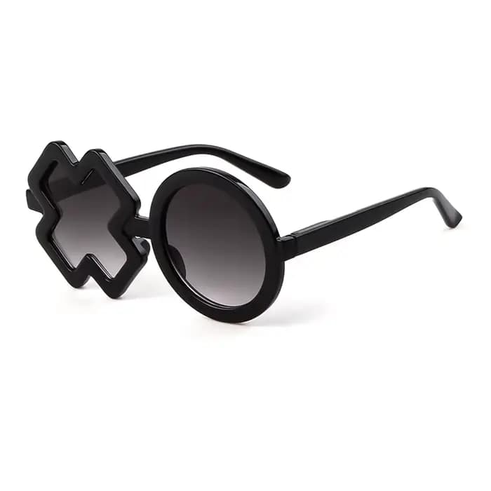 SORVINO mode lunettes de soleil irrégulières enfants XO en forme de marque concepteur lunettes de so