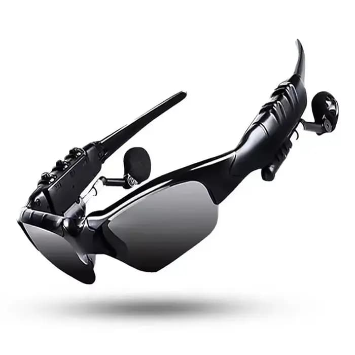 Toptrek-Lunettes de soleil de sport, stéréo sans fil, Bluetooth, cyclisme, casque 5.0, polarisées, c