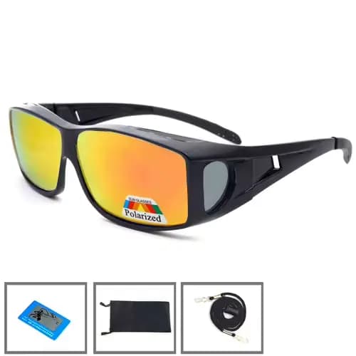 Newboler – lunettes de soleil à revêtement polarisé pour homme et femme, adaptées à la pêche, au spo