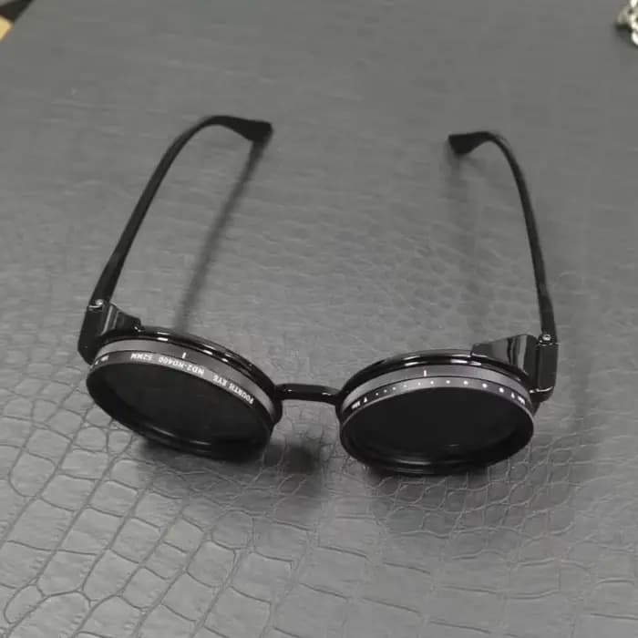 Lunettes de soleil polarisées Vintage Punk ND pour hommes, 9 vitesses réglables, filtre de pêche en 