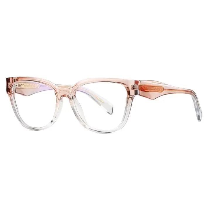 Lunettes de myopie pour femmes, style rétro, anti-lumière bleue, verres optiques, lunettes de vue po