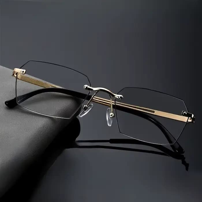 Lunettes de lecture à couleur changeante, Style Business à la mode, avec monture hexagonale, lunette