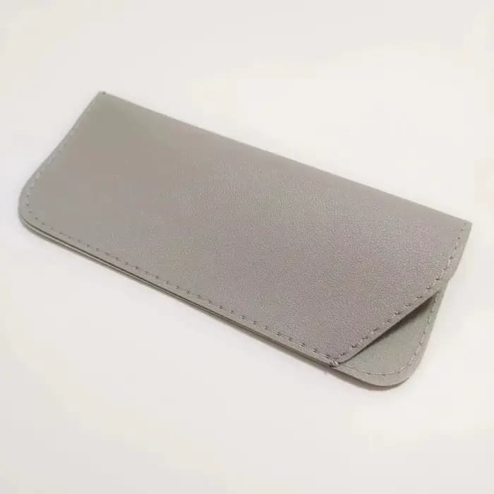 1pc sac à lunettes souple mode PU cuir lunettes lunettes de lecture pochette couverture Portable étu