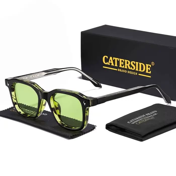 CATERSIDE mode Simple hommes lunettes de soleil de haute qualité marque Design lunettes de soleil fe