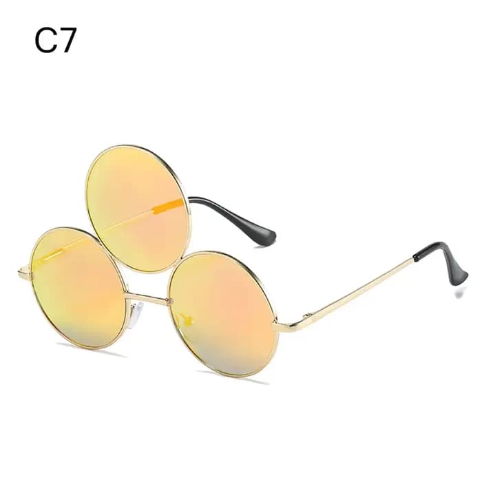 Erlang – lunettes de soleil à trois yeux, pour Halloween, Cosplay, humoristique, Style chinois, nouv