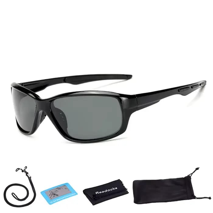 Lunettes de soleil polarisées avec ULpour hommes et femmes, lunettes de sport de plein air, pêche, p
