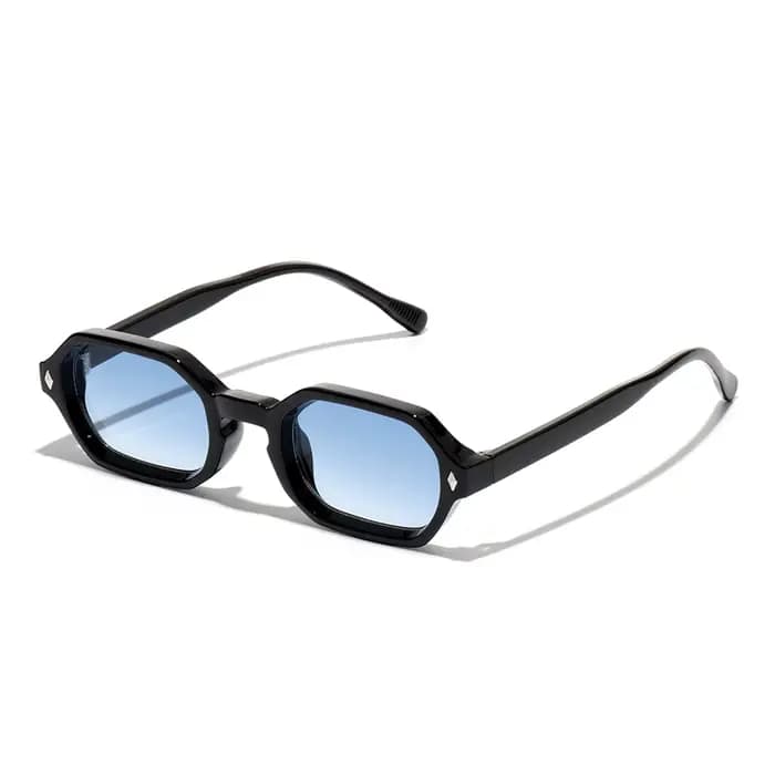 Lunettes de soleil à petite monture carrée, exquises, à la mode, robustes et durables, pour réunions