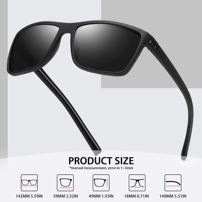 Pack de 3/4 nouvelles lunettes de soleil polarisées colorées pour hommes et femmes adaptées à la con
