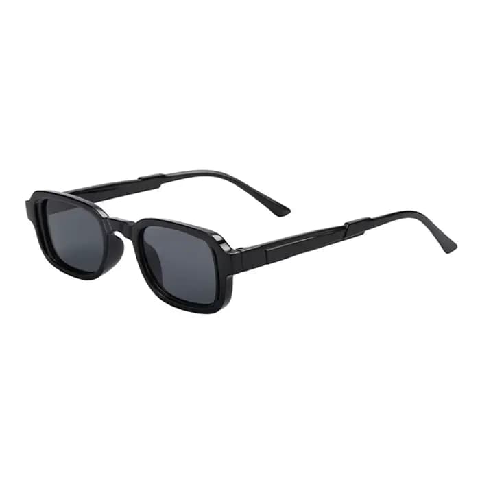 Lunettes de soleil rectangulaires de luxe pour femmes, ovales, vintage, de marque, carrées, protecti
