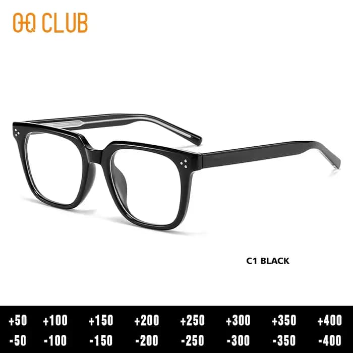 O-Q CLUB lunettes carrées lunettes de qualité pour femmes Style homme lumière bleue lentilles multif