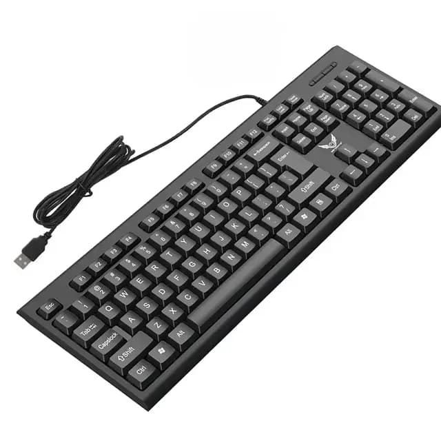 104 touches USB clavier filaire conception ergonomique clavier de jeu clavier Standard clavier d'ord
