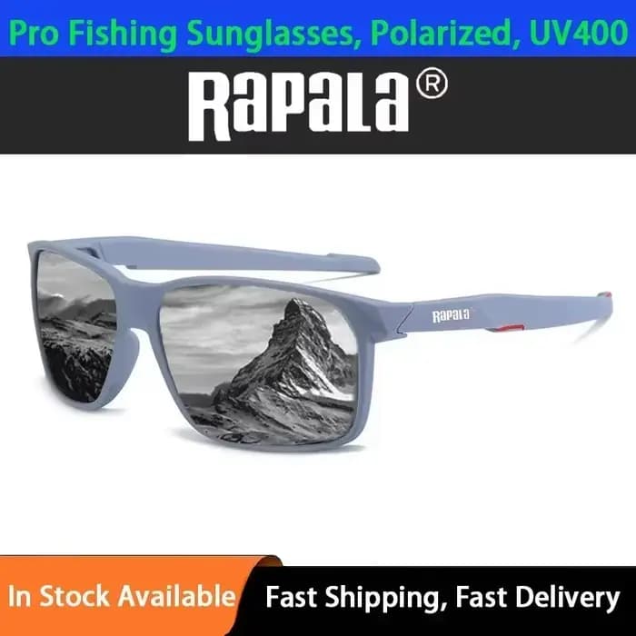 Lunettes de soleil polarisées Rapala Fashional, lunettes de soleil polarisées anti-ultraviolets pour