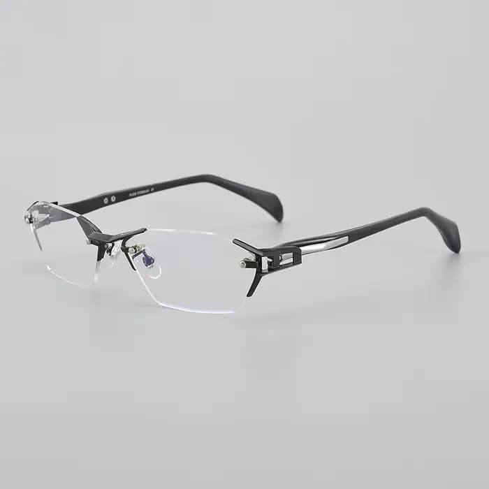 Sans cadre hommes d'affaires IP titane lunettes cadre nouvelle myopie optique Prescription lunettes 