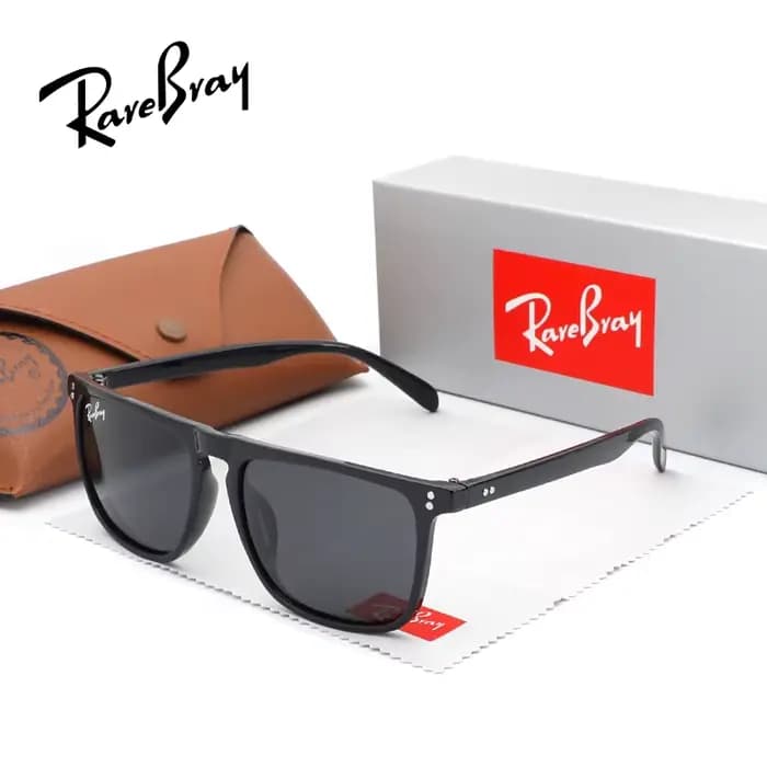 Lunettes de soleil carrées vintage de marque RareBray pour hommes et femmes, de luxe, pour la condui