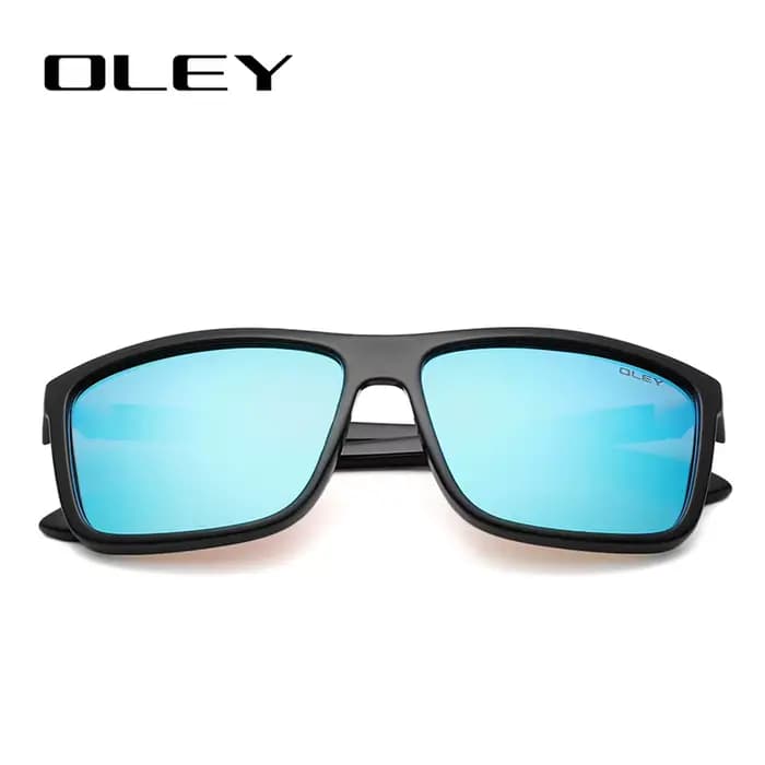 OLEY – lunettes de soleil polarisées pour hommes, Vintage, carrées, pour la conduite, protection de 