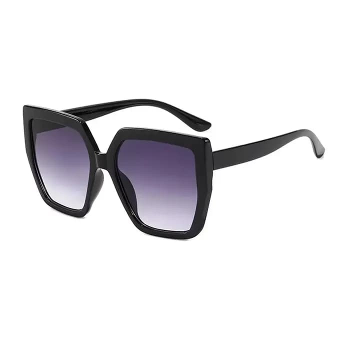 Lunettes de soleil carrées surdimensionnées Vintage pour femmes et hommes, classiques, à grande mont