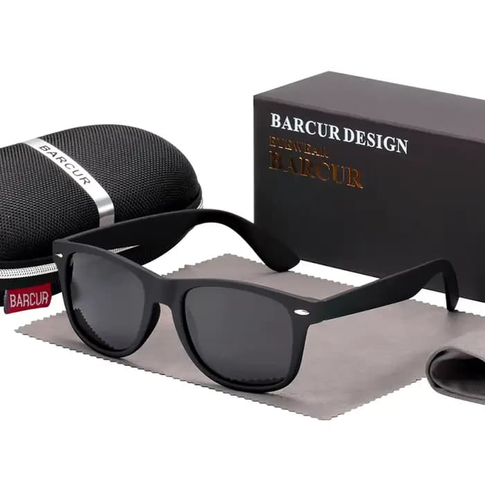 BARCUR lunettes rétro hommes lunettes de soleil Vintage mode classique marque lunettes femmes lunett