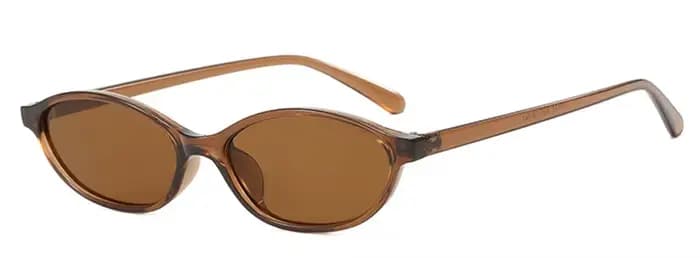Lunettes de mode pour femmes avec monture ovale, parfaites pour un style décontracté