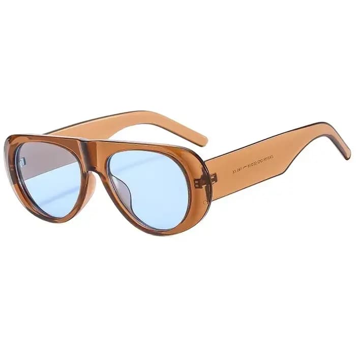 Nouvelles lunettes de soleil ovales femmes hommes Cool marque concepteur lunettes de soleil colorées