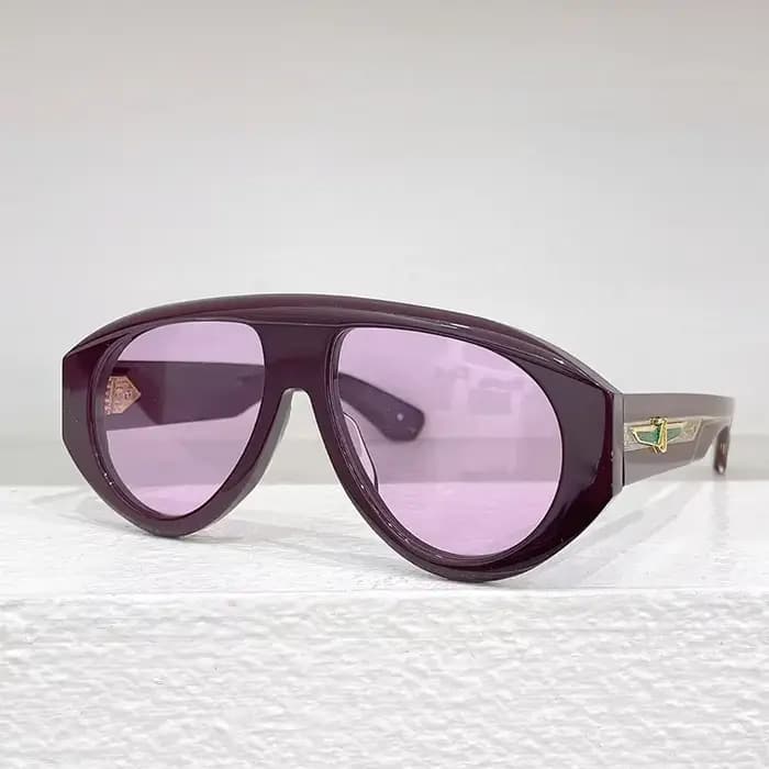 JMM INS Actate Lunettes de soleil ovales pour hommes et femmes Marque de créateurs faites à la main 