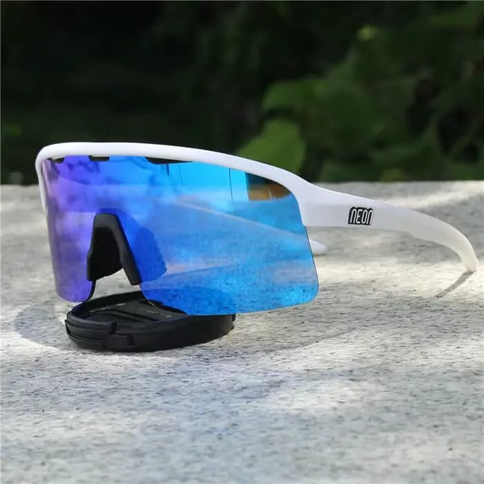 Lunettes de cyclisme néon lunettes de soleil pour hommes femmes sport équitation course lunettes de 