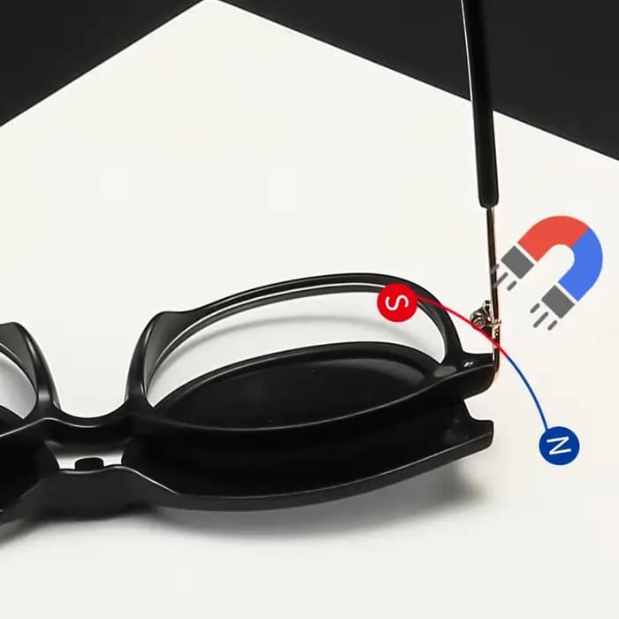 VCKA – lunettes de soleil magnétiques avec Clip et Prescription pour myopie, pour femmes et hommes, 