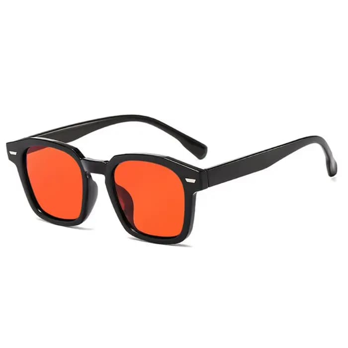 Lunettes de soleil populaires pour femmes, tendance Vintage, monture carrée, noir, jaune, mode femme
