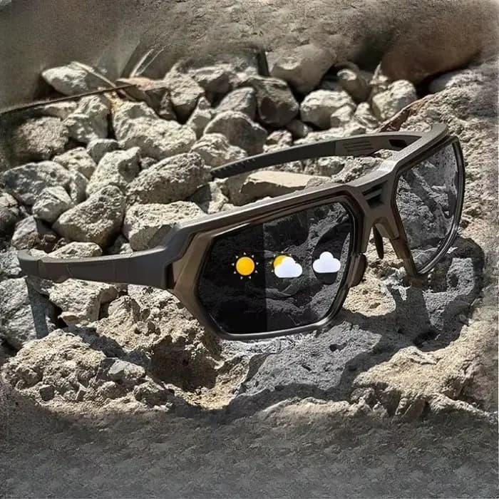 Lunettes de soleil polarisées rétro SEAMERGO pour homme, haut de gamme 2025, pour activités de plein