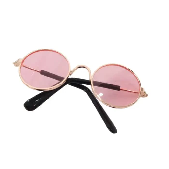 Lunettes miniatures 10CM, jouets, montures rondes interchangeables, lunettes miniatures multicolores