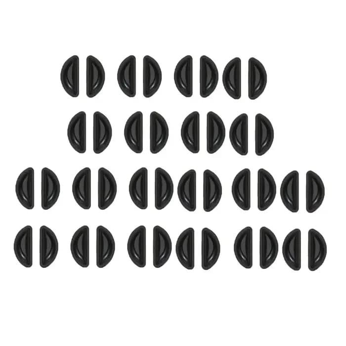 20 paire/ensemble D forme bâton sur Supports nasaux Invisible anti-dérapant lunettes plaquettes nasa