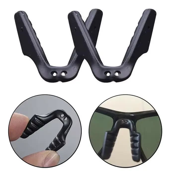 Coussinets anti-alde en silicone en forme de U, coussretours antarctique pour lunettes, lunettes de 