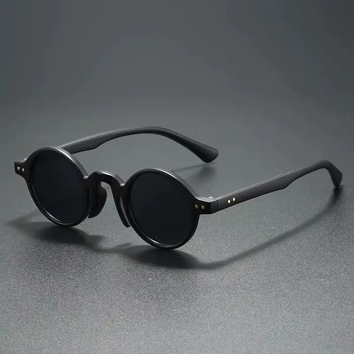 UVLAIK mode petite monture ronde lunettes de soleil unisexe rétro Punk lunettes de soleil à la mode 