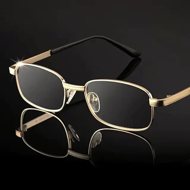 Lunettes de lecture à verres en verre pour hommes et femmes, presbytie, grossissement, verres en cri