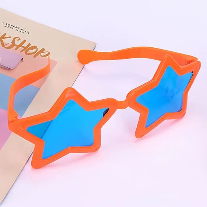 Lunettes de soleil pentagramme pour carnaval d'halloween, grandes lunettes de danse pour Bar, fête, 
