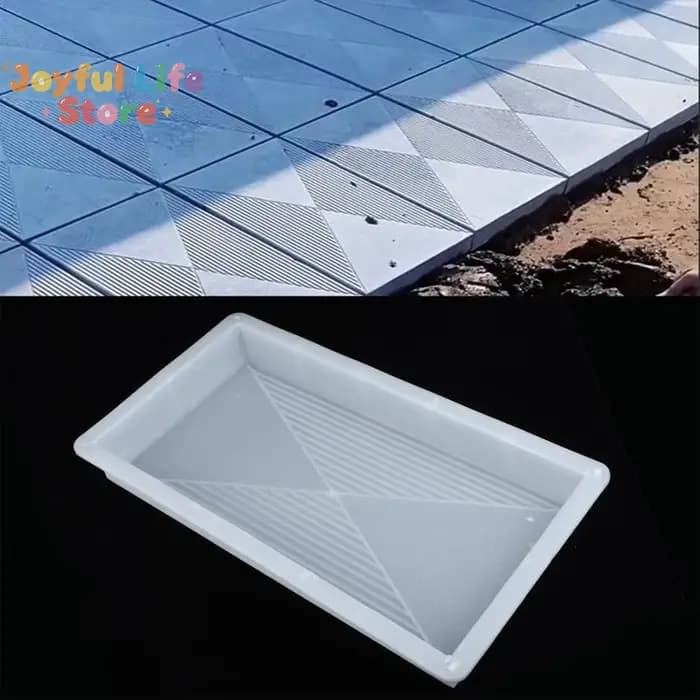 Moule en plastique antidérapant pour la production de dalles de pavage carrées, de carreaux de jardi