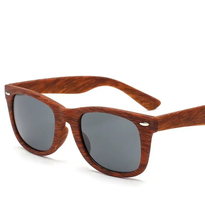 Plastiques bois bambou lunettes de soleil hommes femmes classique mode UV400 Vintage conduite lunett