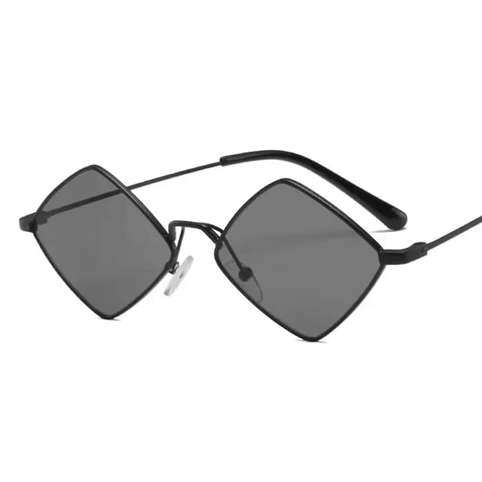 Lunettes de soleil polygonales hipster pour femmes, monture irrégulière vintage, petites lunettes de