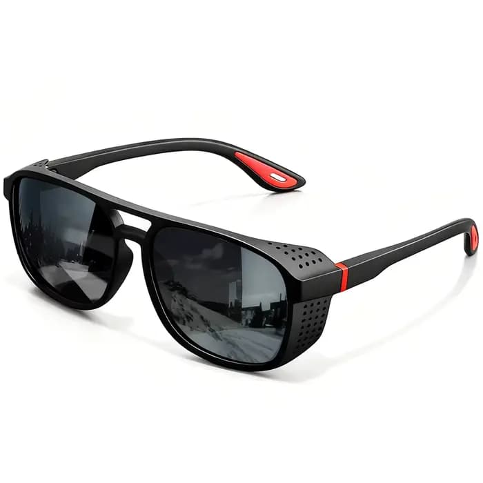 Lunettes de soleil de sport polarisées Punk, coupe-vent UV400, légères pour le cyclisme, la course à